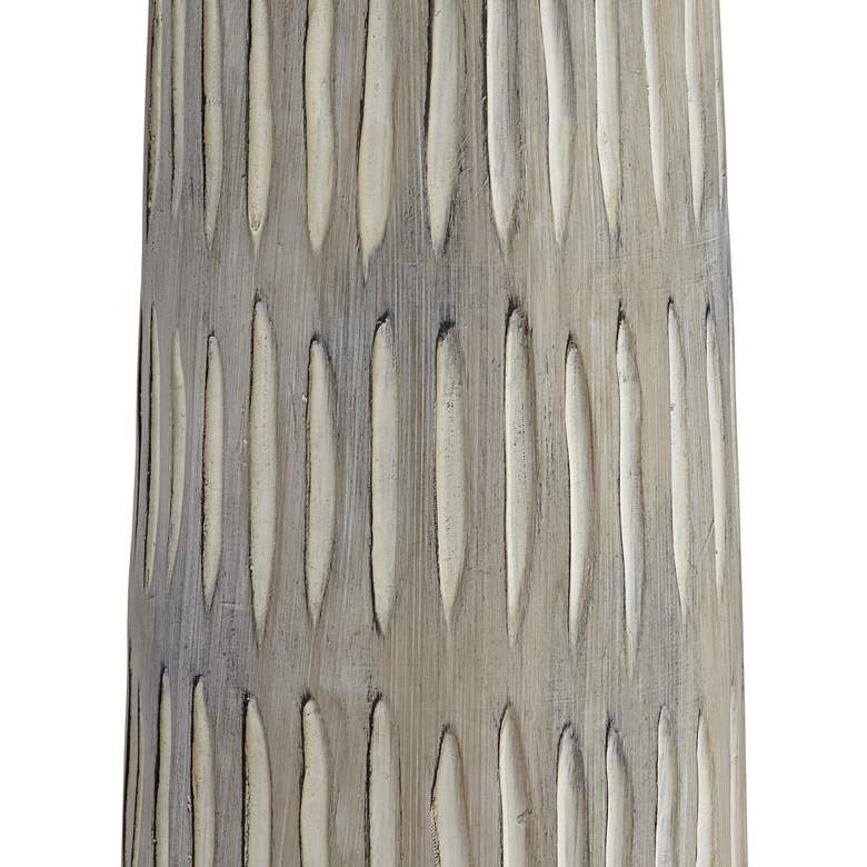 Image 6 Possini Euro Scribe 66 1/2" Faux Wood Organic Modern Floor Lamp more views