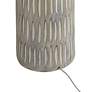 7_Possini Euro Scribe 66 1/2" Faux Wood Organic Modern Floor Lamp more views