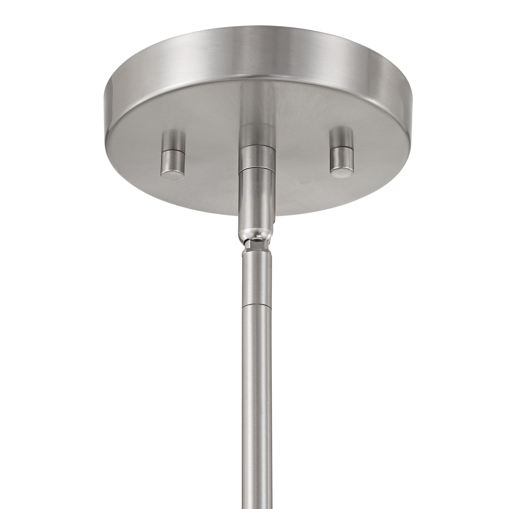 Image 5 Possini Euro Serikos 20"W Silk Shade and Brushed Nickel Pendant Light more views