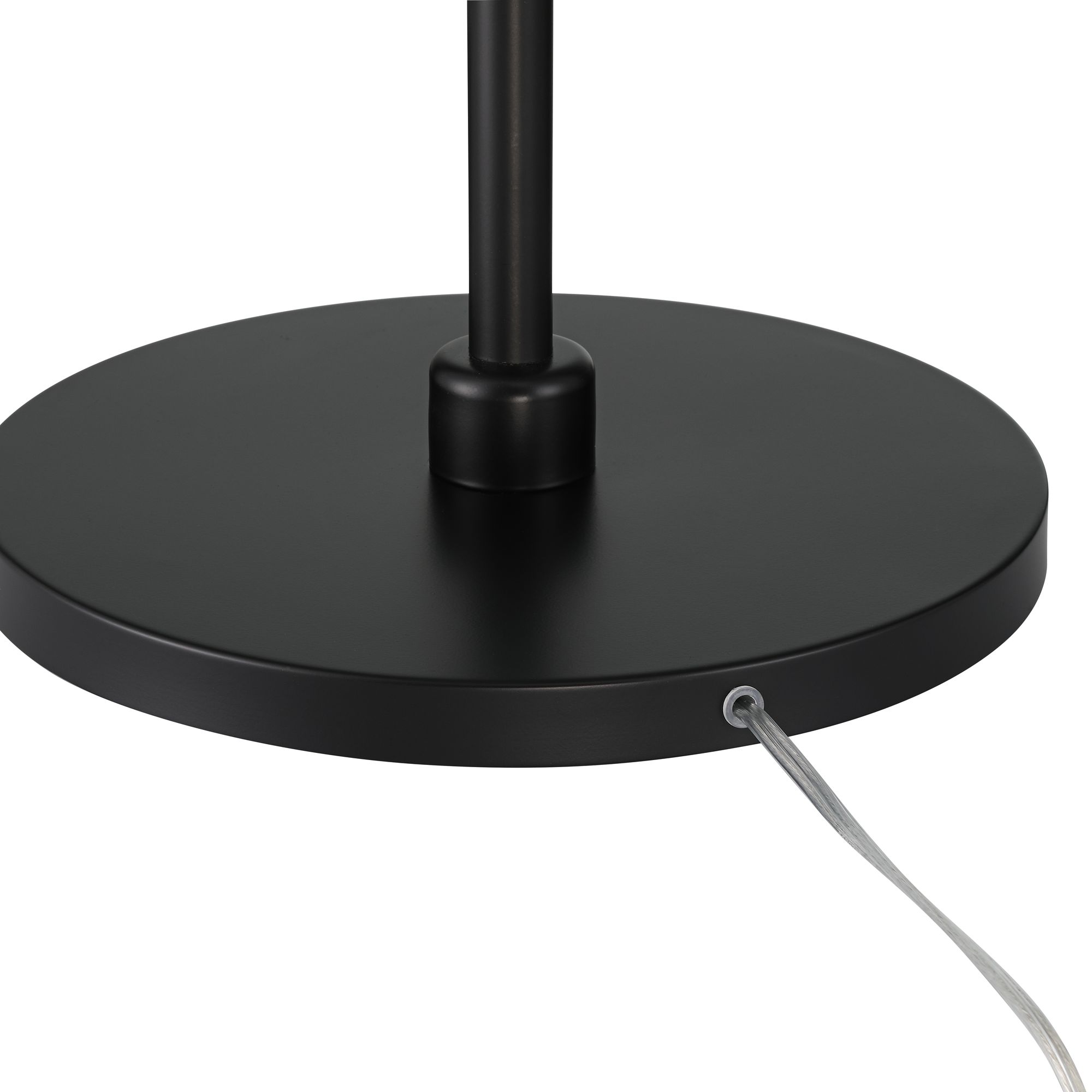 Image 5 Possini Euro Serra 64" Black Chairside Arc Offset Arm Floor Lamp more views