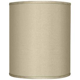 Image1 of Possini Euro Sesame Polyester Drum Shade 10x10x12 (Spider)