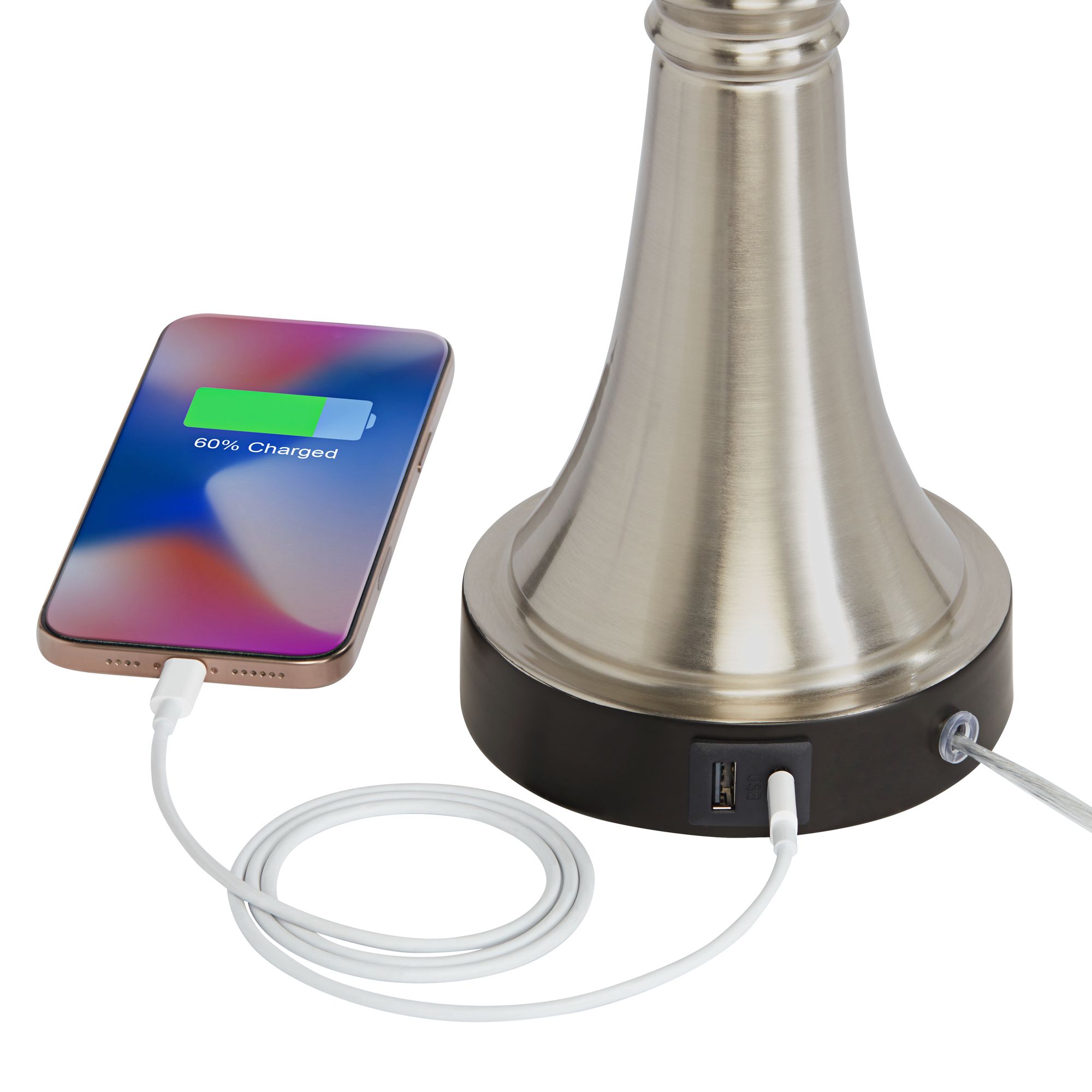 Image 5 Possini Euro Seymore 26" LED Modern USB Touch Table Lamps Set of 2 more views