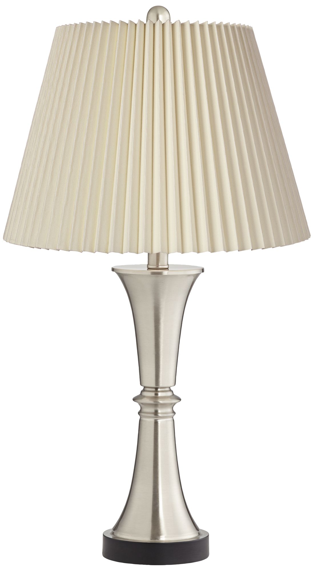 Image 6 Possini Euro Seymore Ivory Shade LED USB Touch Table Lamps Set of 2 more views