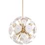 3_Possini Euro Shelly 23 1/2"W Gold and White Ceramic 8-Light Pendant