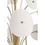 4_Possini Euro Shelly 28 1/2"W Gold and White Ceramic 6-Light Chandelier more views