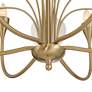 6_Possini Euro Shelly 28 1/2"W Gold and White Ceramic 6-Light Chandelier more views