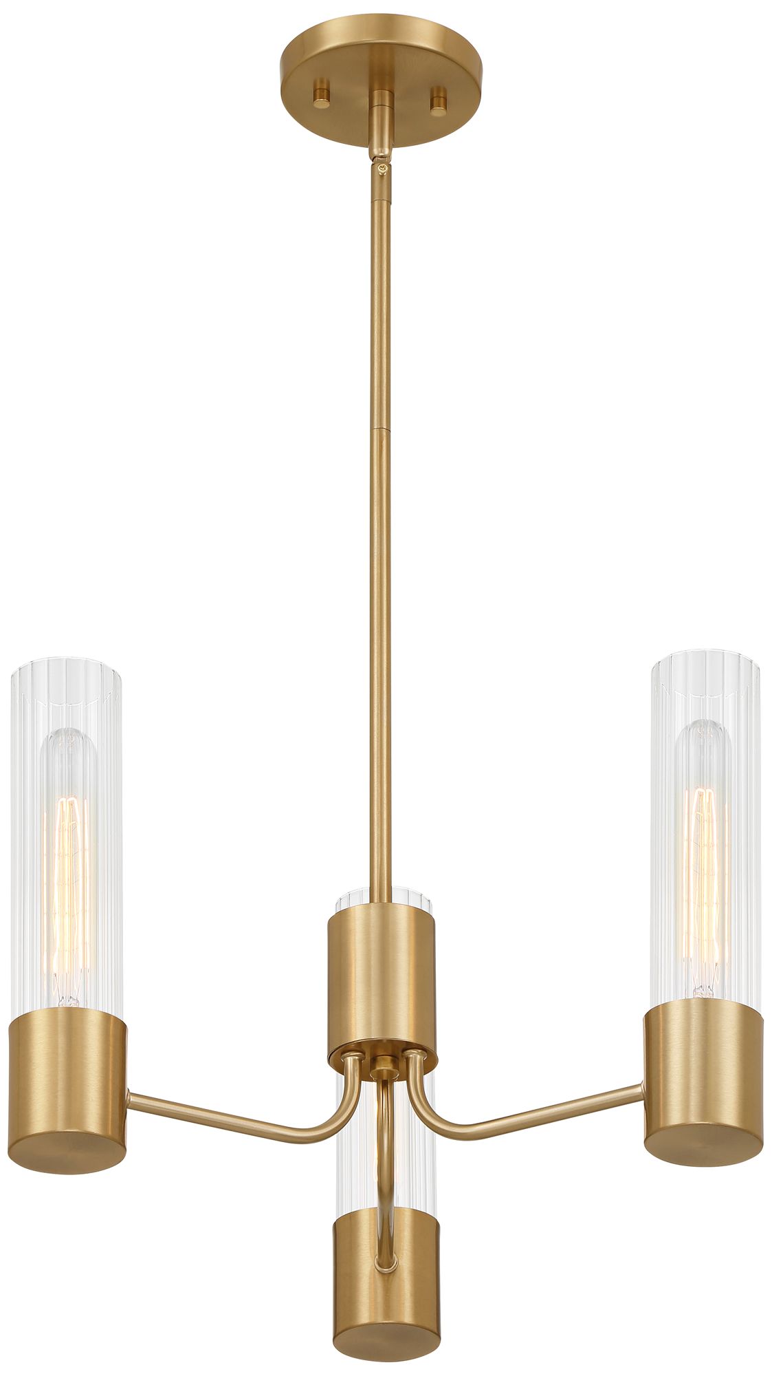Watch A Video About the Possini Euro Camila Warm Brass 3 Light Chandelier
