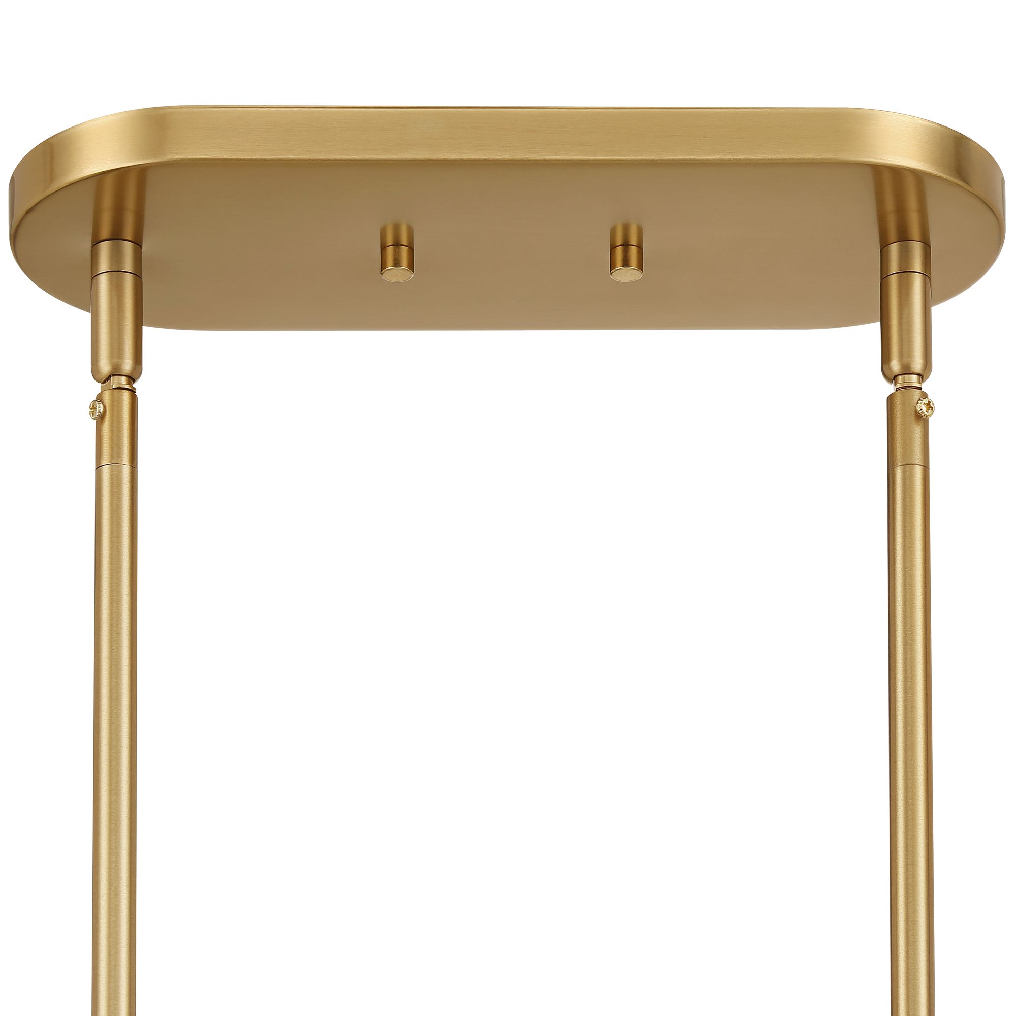 Image 5 Possini Euro Shelton 39 1/2" Wide Warm Brass 5-Light Island Chandelier more views