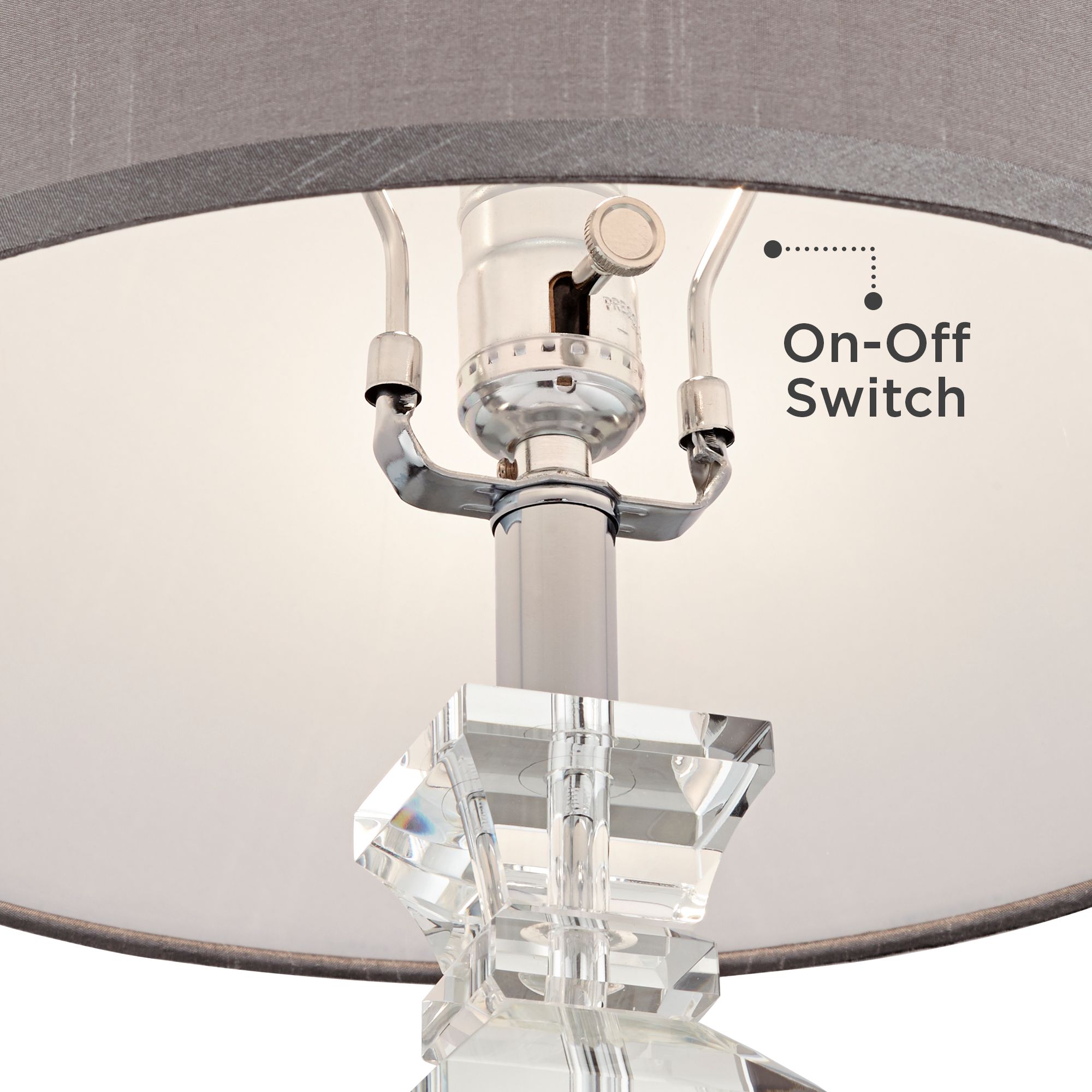 Image 5 Possini Euro Sherry 25" High Crystal Table Lamps Set of 2 more views