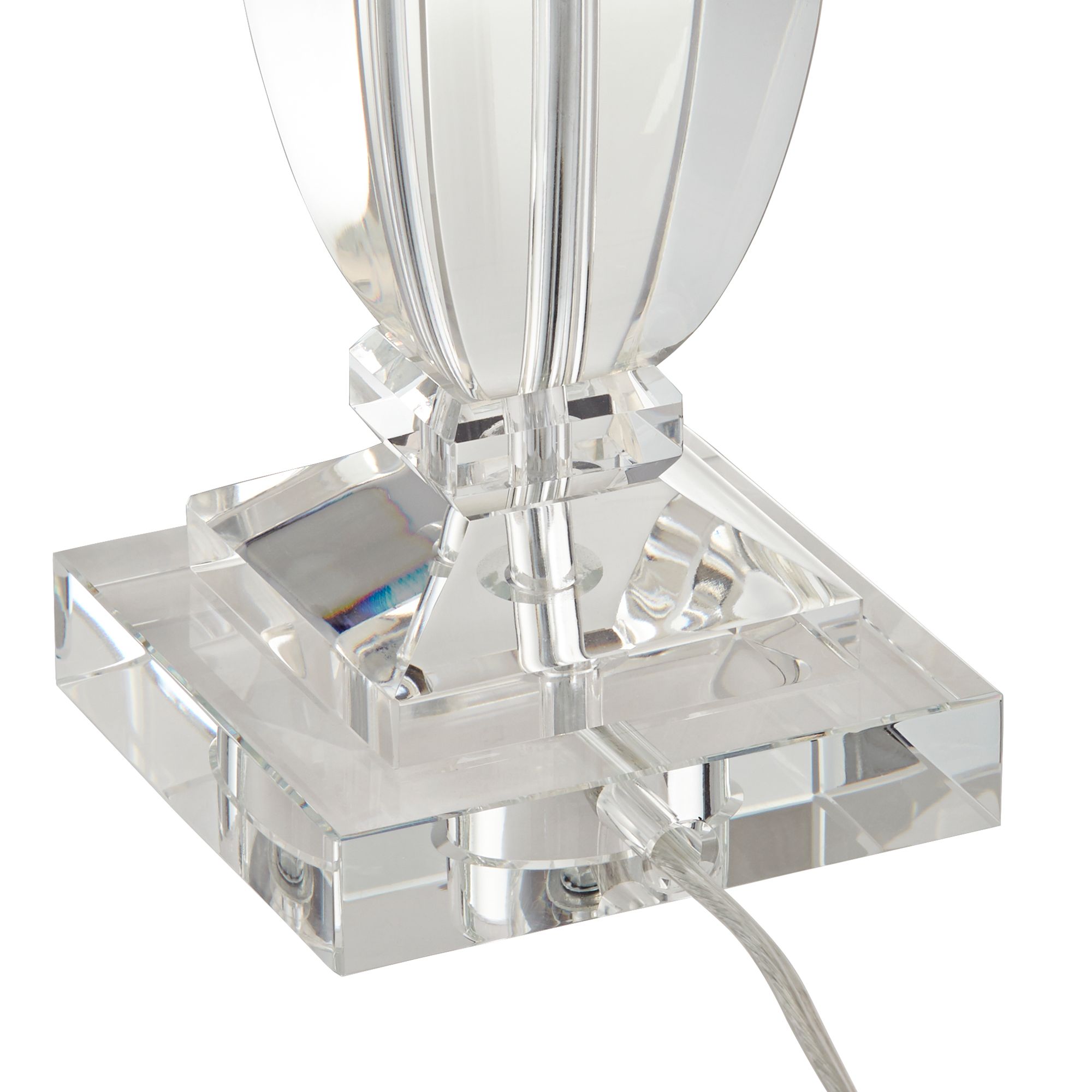 Image 7 Possini Euro Sherry 25" High Crystal Table Lamps Set of 2 more views