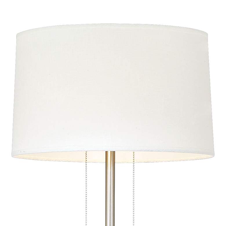Image 4 Possini Euro Simplicity 59 inch Double Pull Chain Modern Floor Lamp more views