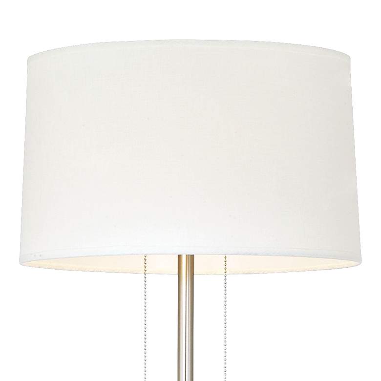 Image 4 Possini Euro Simplicity 59" Double Pull Chain Modern Floor Lamp more views