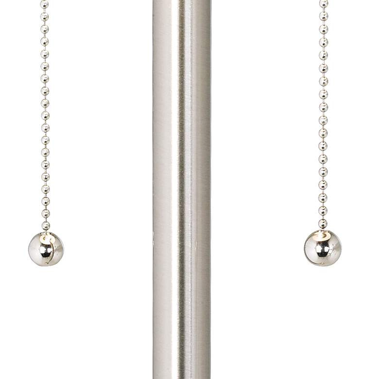 Image 5 Possini Euro Simplicity 59" Double Pull Chain Modern Floor Lamp more views