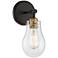 Possini Euro Simran 11 1/2" High Bronze Wall Sconce
