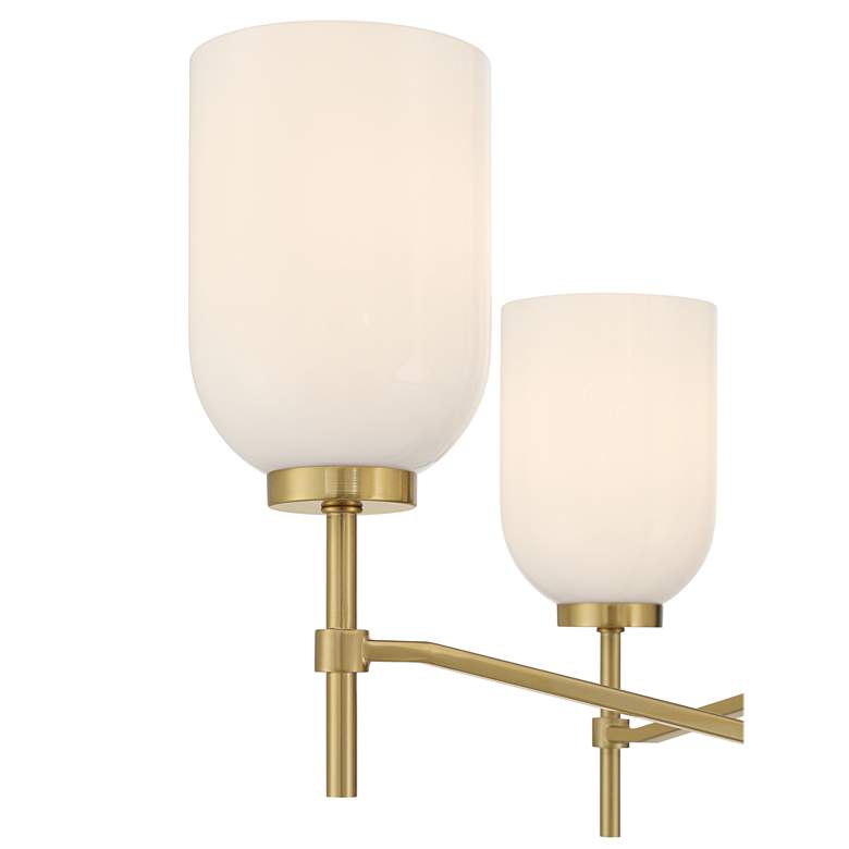 Image 3 Possini Euro Skye 27 3/4" Wide Gold 6-Light Chandelier more views