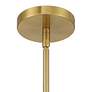 6_Possini Euro Skye 27 3/4" Wide Gold 6-Light Chandelier more views
