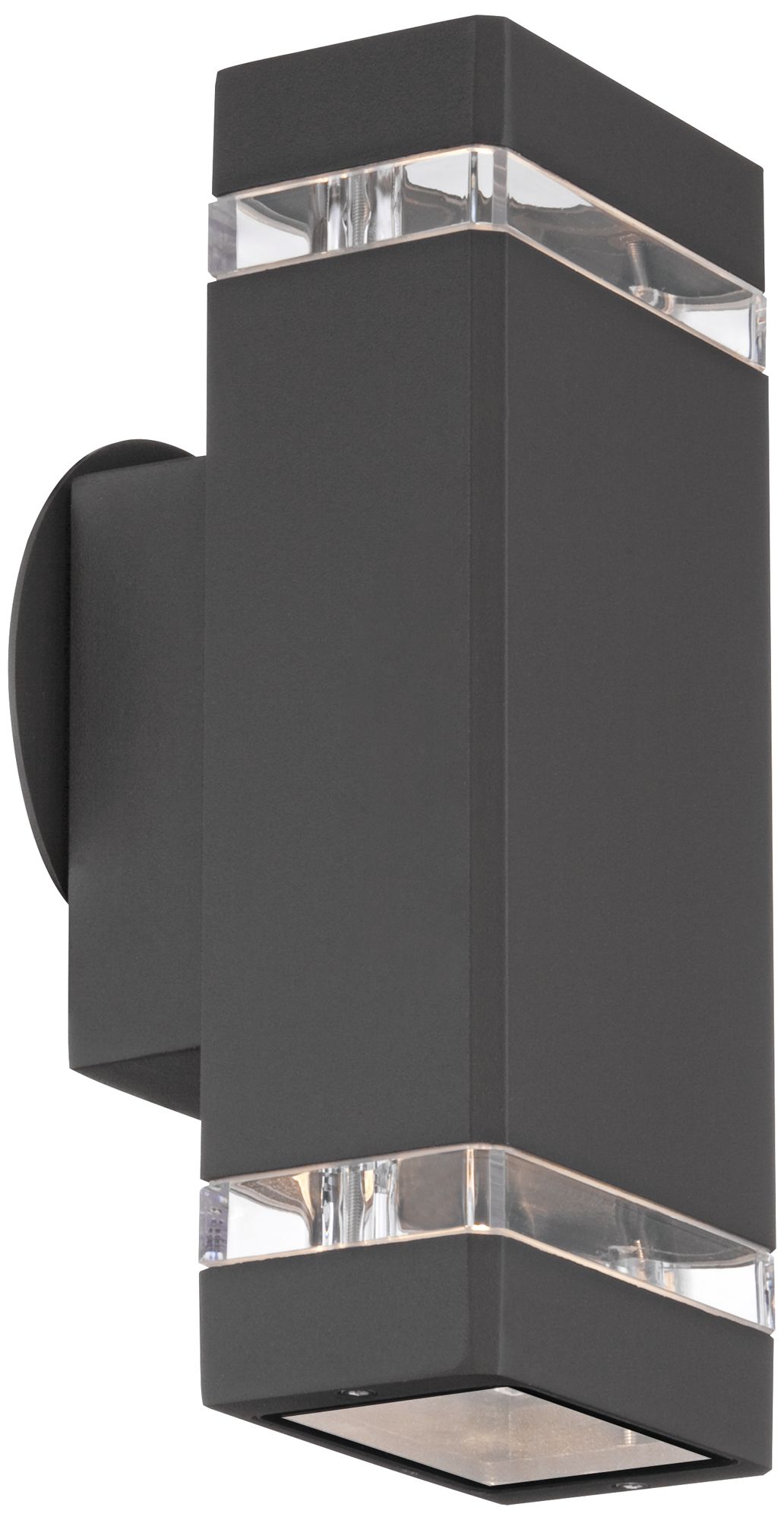 Possini Euro Skyridge 10 1/2"H Bronze UpDown Outdoor Light Set of 2