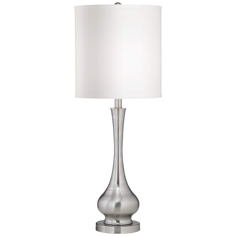 Image 4 Possini Euro Sleek Gourd 32" Table Lamp with USB Workstation Base more views