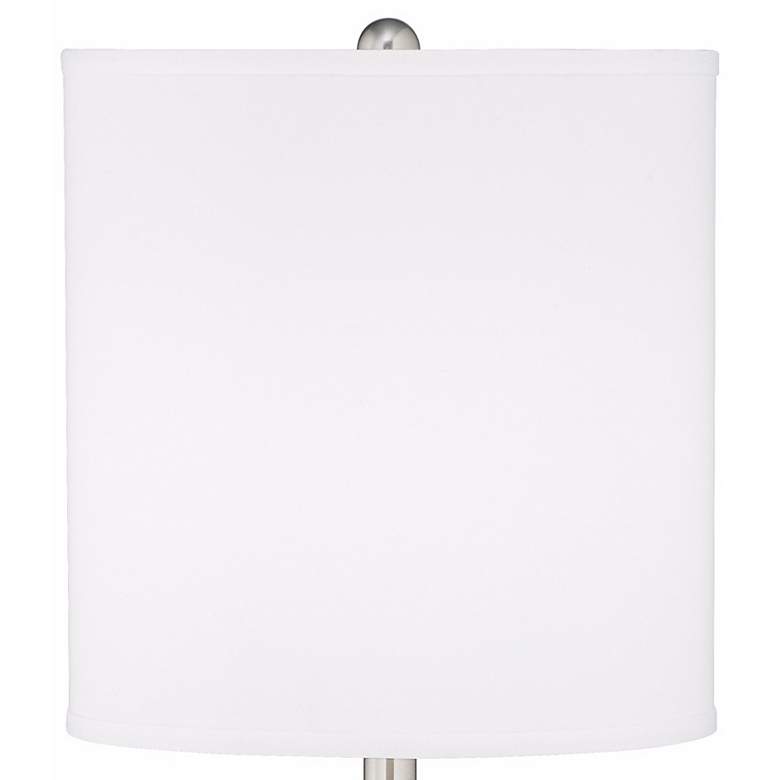 Image 7 Possini Euro Sleek Gourd 32" Table Lamp with USB Workstation Base more views