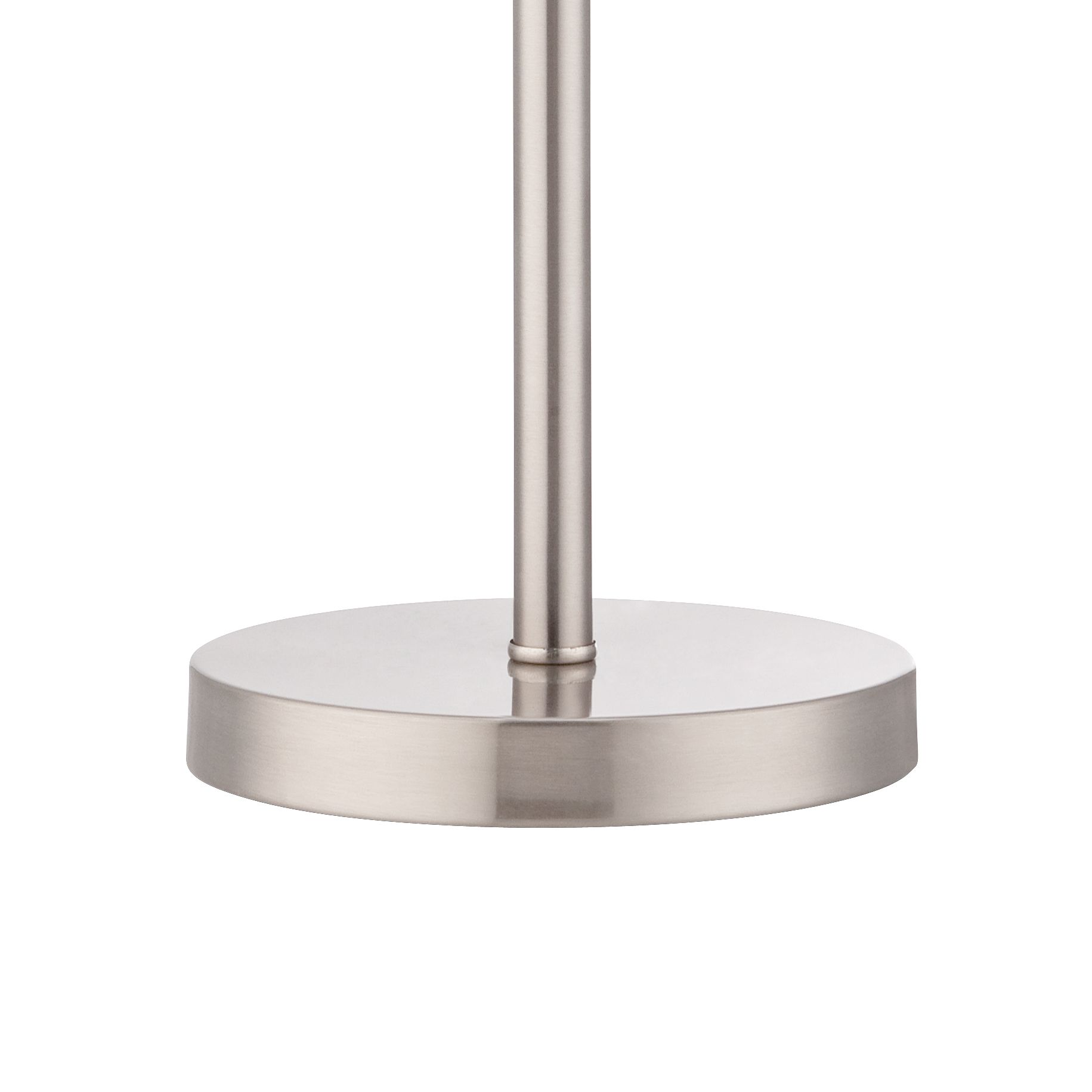 Image 4 Possini Euro Snippet 26" High Brushed Nickel Table Lamp more views