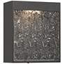 2_Possini Euro Sofia 8 1/2"H Black Hammered Glass LED Wall Sconce