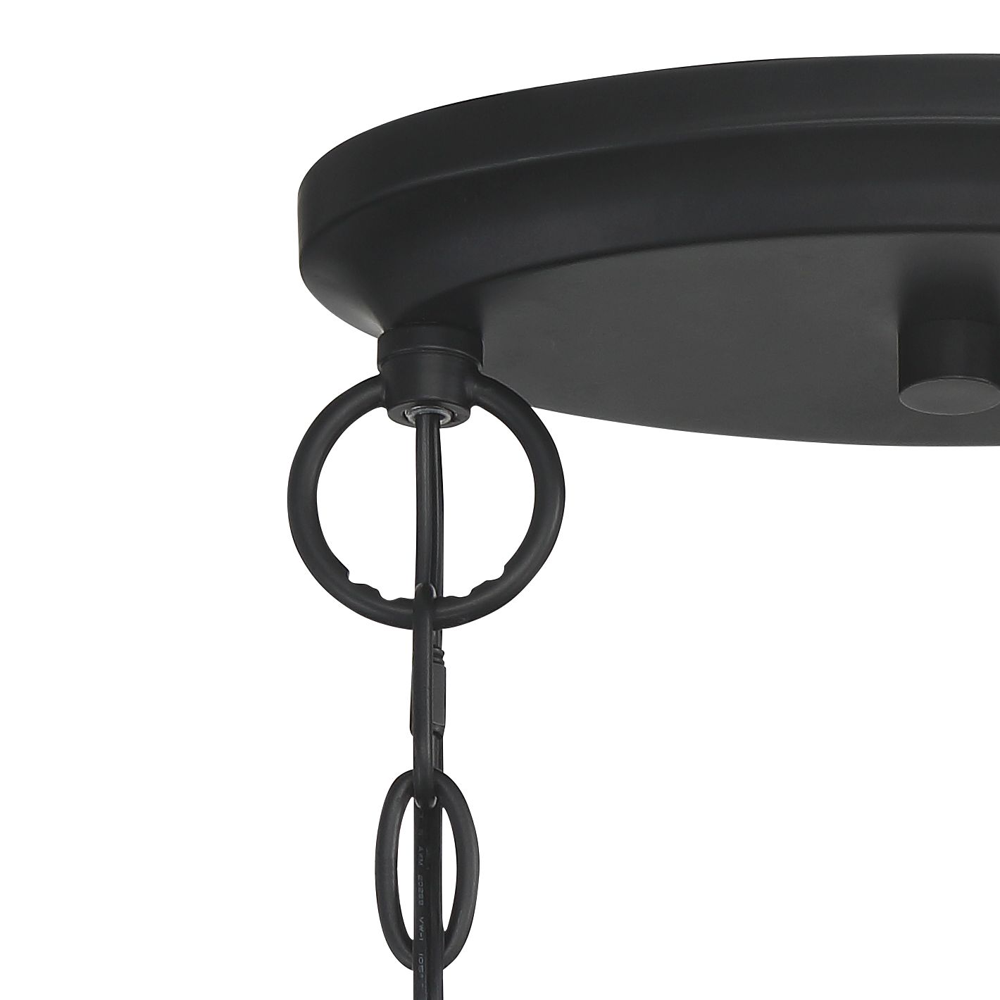 Image 6 Possini Euro Sofie 31 1/2" Black and Crystal Kitchen Pendant more views