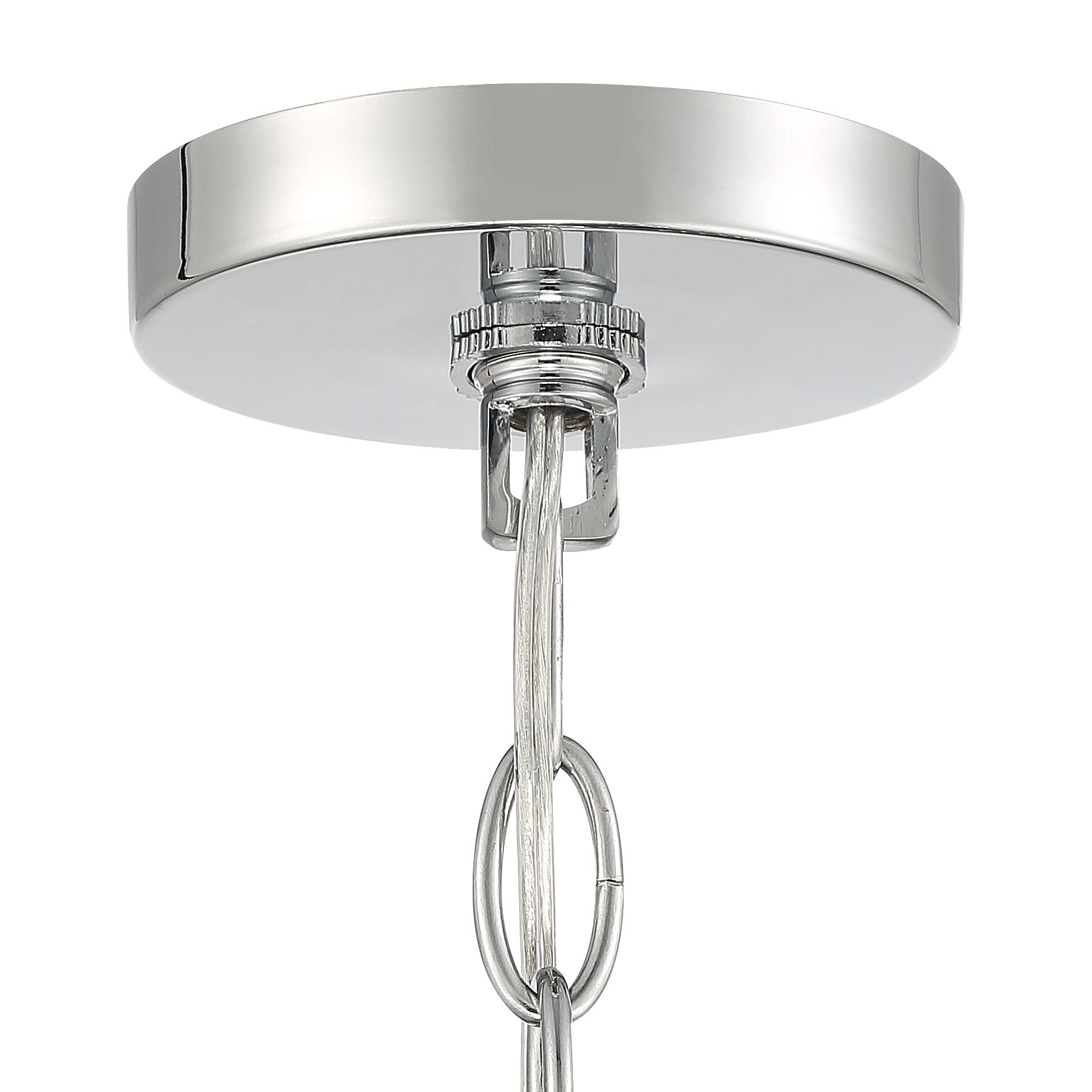 Image 4 Possini Euro Sofie 8 1/2" Chrome Crystal Mini Pendant Light more views