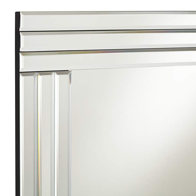 Image 4 Possini Euro Sofija 23 1/2" x 35 1/2" Edged Wall Mirror more views