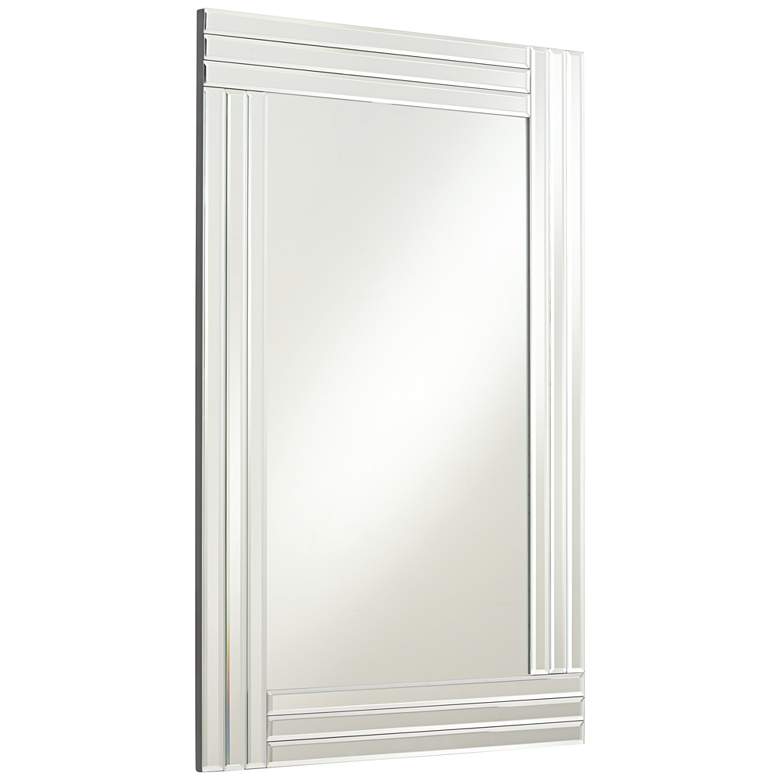 Image 5 Possini Euro Sofija 23 1/2" x 35 1/2" Edged Wall Mirror more views