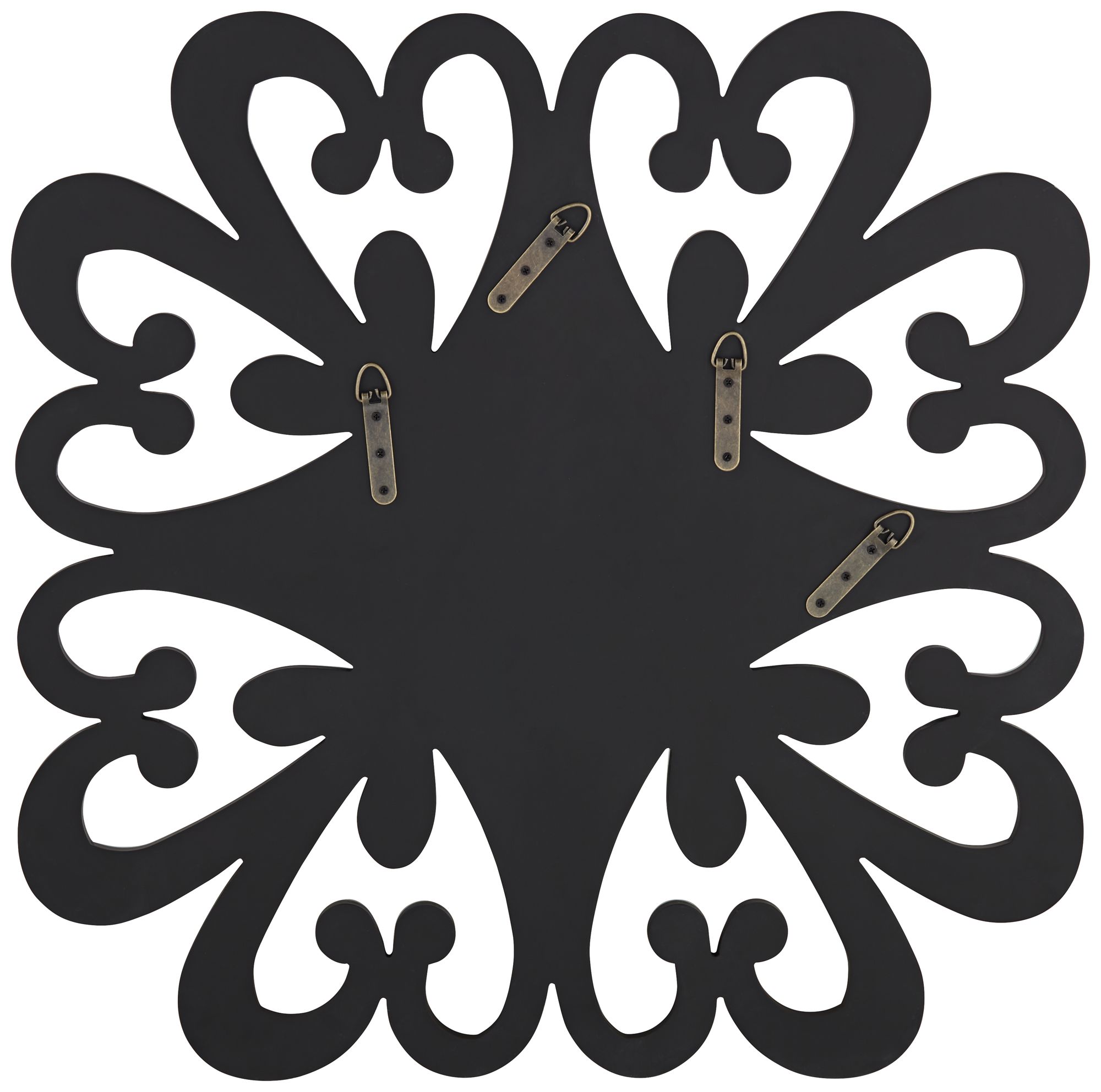 Possini Euro Soleil 31 1/2" x 31 1/2" Starburst Cut Glass Mirror