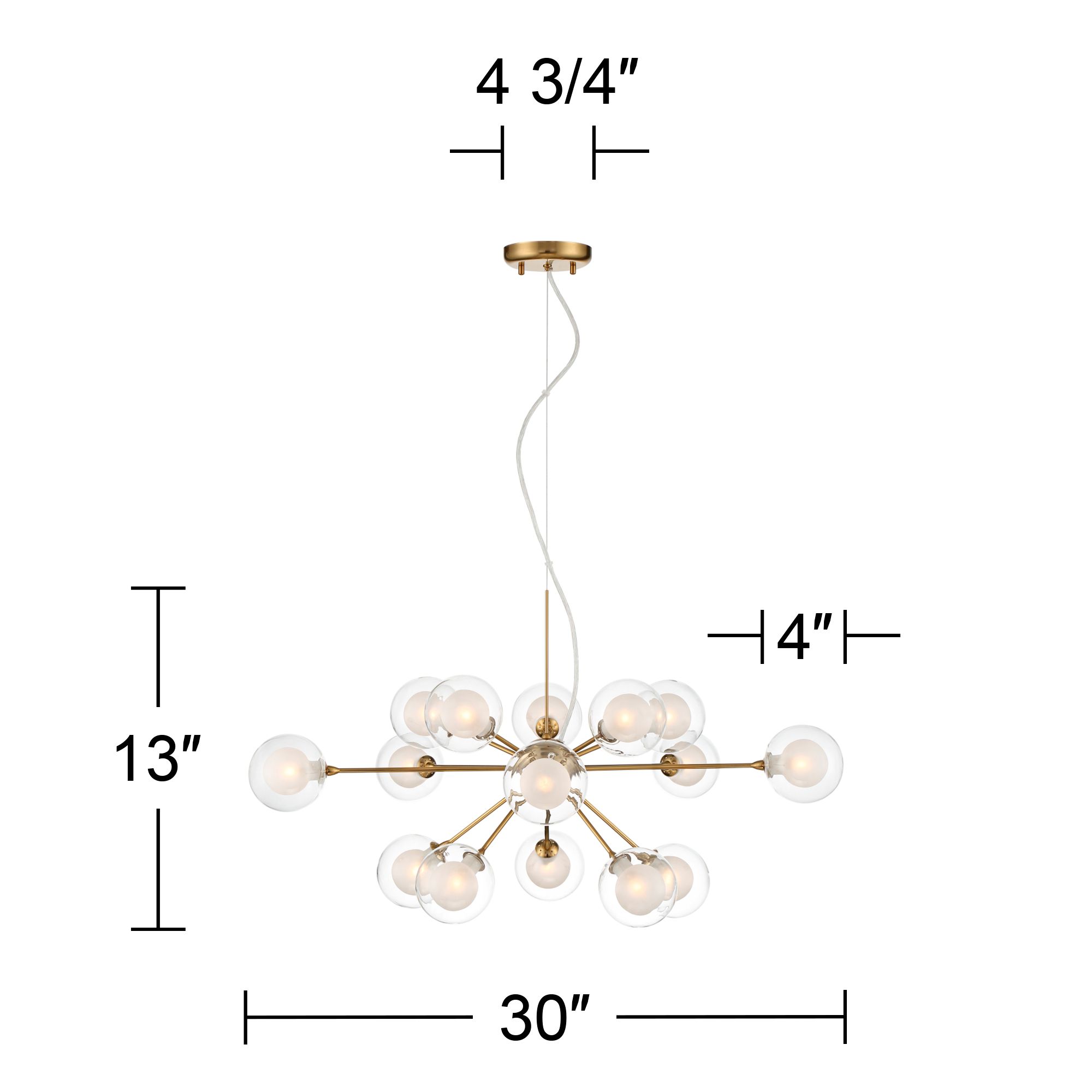 possini euro branch ceiling light fixture