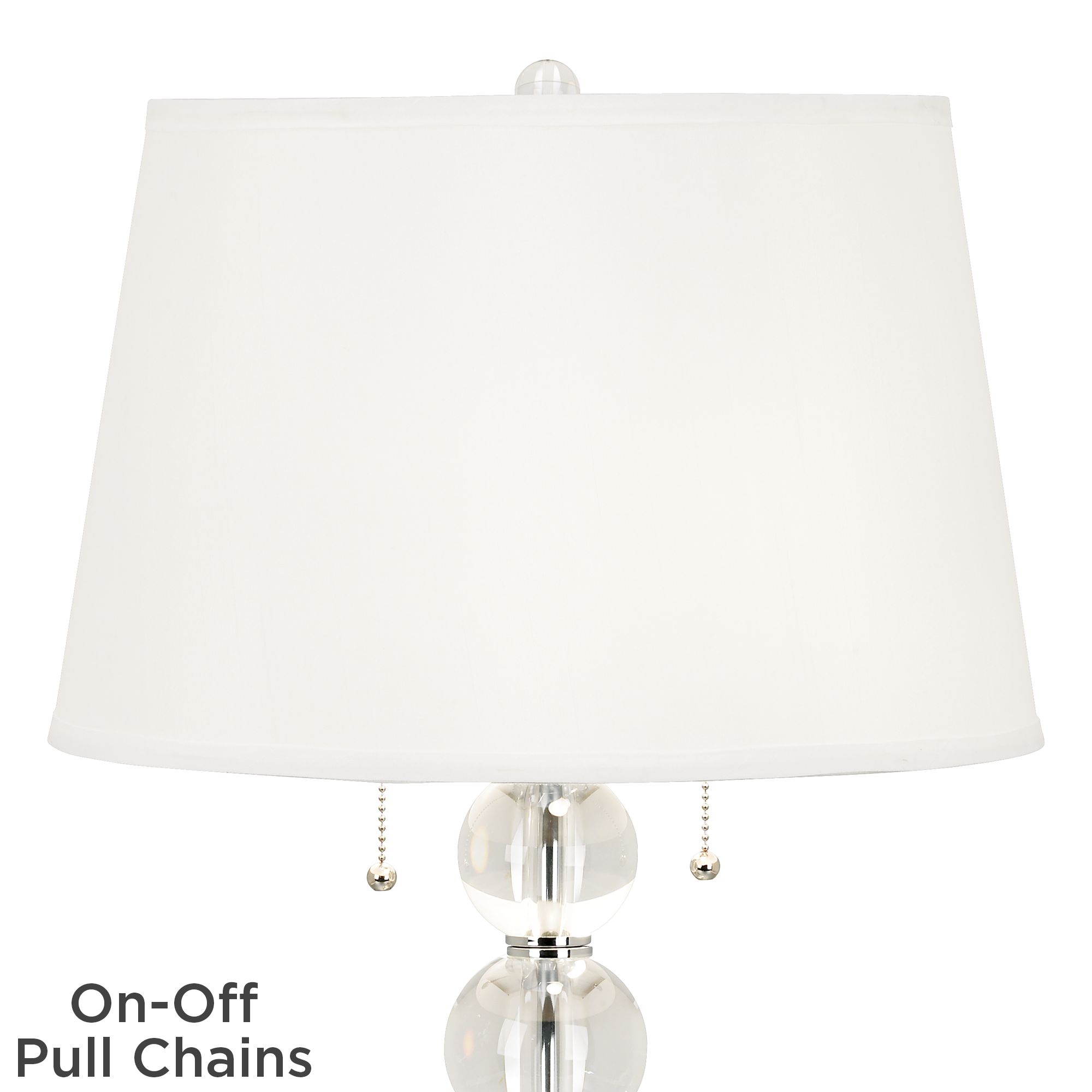 Image 5 Possini Euro Stacked Spheres 26 1/2" Crystal Table Lamp more views