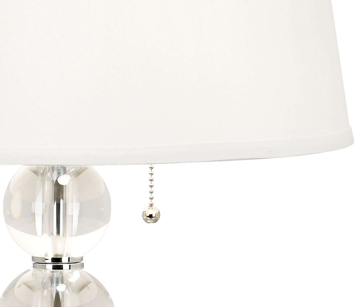 Image 6 Possini Euro Stacked Spheres 26 1/2" Crystal Table Lamp more views