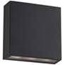 Thumbnail1 of Possini Euro Stanford Black 5 1/2" LED Up Down Wall Sconce