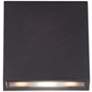 Thumbnail4 of Possini Euro Stanford Black 5 1/2" LED Up Down Wall Sconce more views