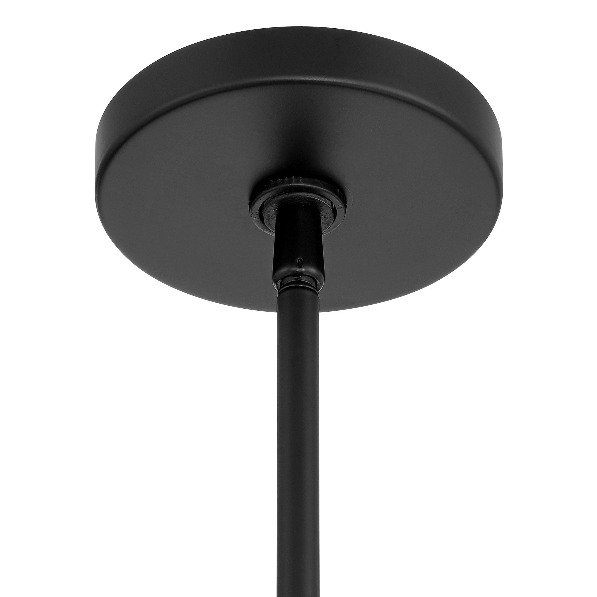 Image 5 Possini Euro Stephanie 14" Wide Black and Seeded Glass Pendant Light more views