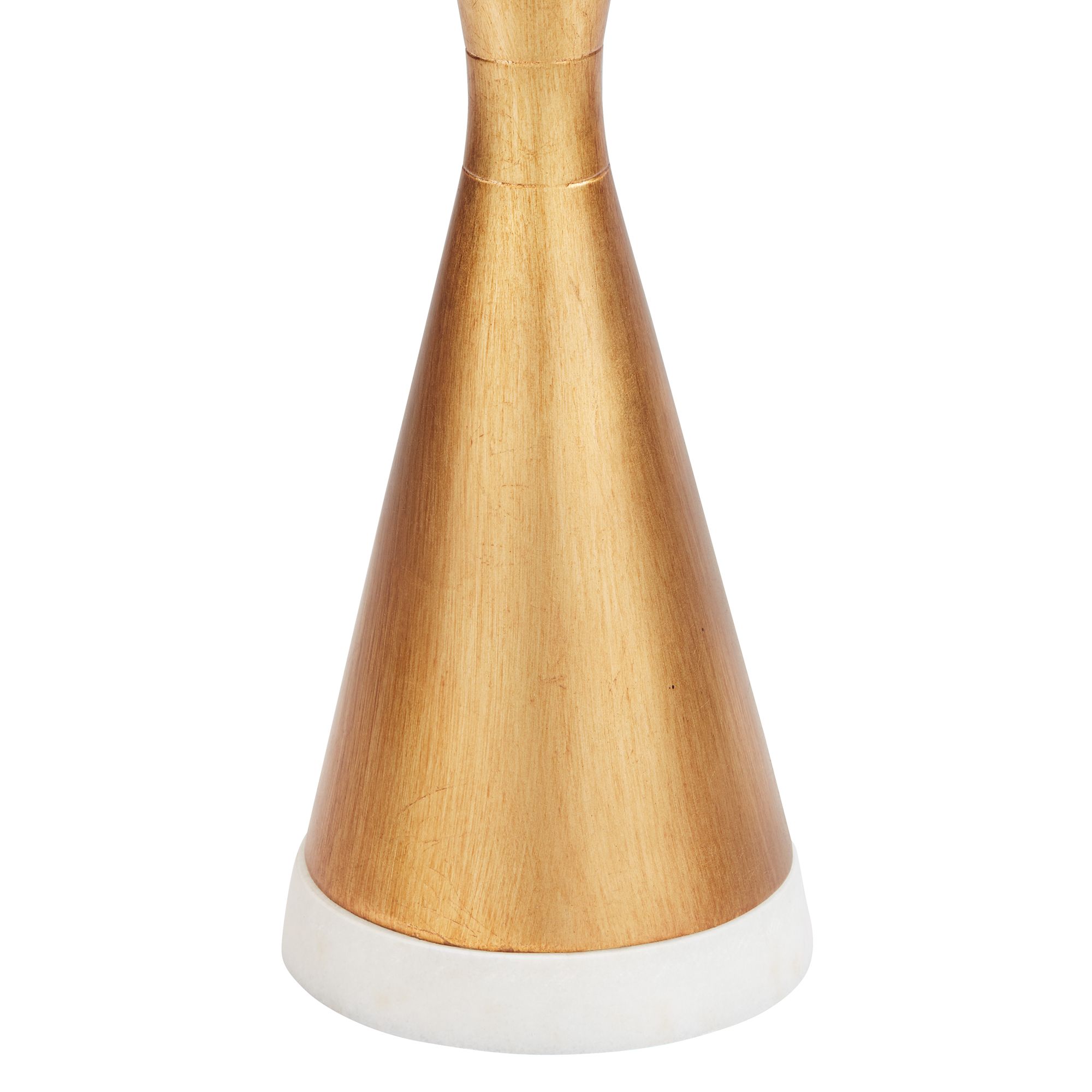 Image 6 Possini Euro Sterling 27 3/4" High Marble and Gold Modern Table Lamp more views