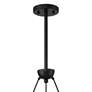 7_Possini Euro Streamer 32 3/4" Black and Gold Ring Chandelier more views