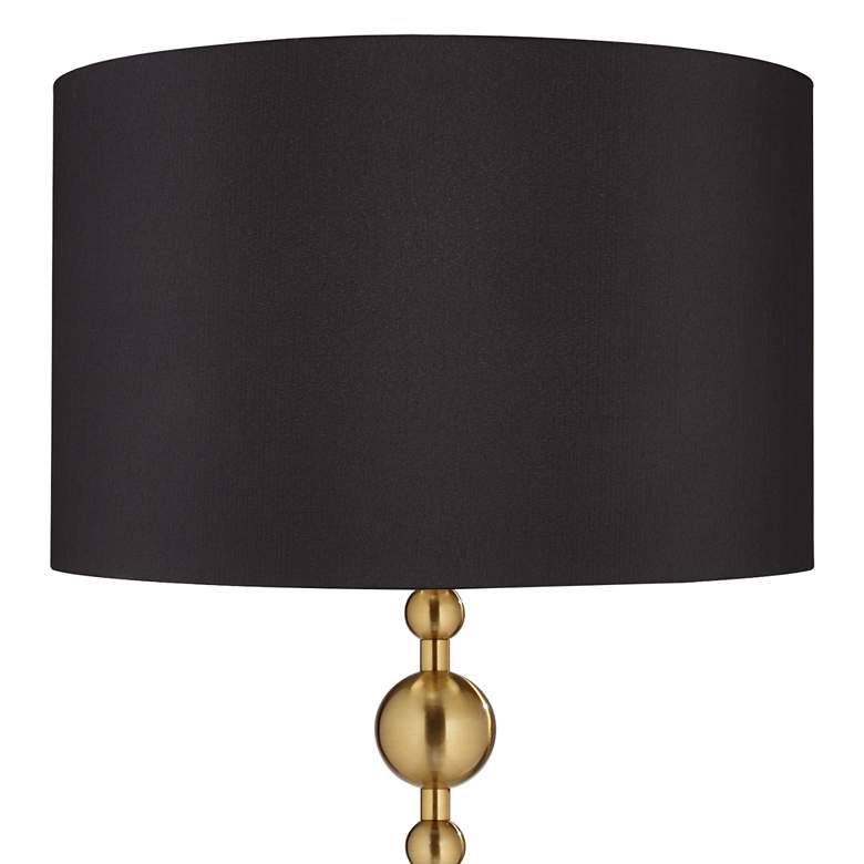 Image 3 Possini Euro Summit Black Shade 71" High Light Blaster Tall Floor Lamp more views