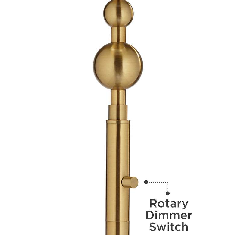 Image 4 Possini Euro Summit Gold 71 inch Light Blaster&#8482; Torchiere Floor Lamp more views