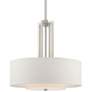 3_Possini Euro Sundry 24" Wide Brushed Nickel 4-Light Pendant Light