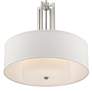 4_Possini Euro Sundry 24" Wide Brushed Nickel 4-Light Pendant Light more views