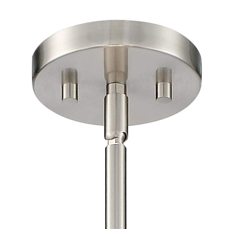 Image 5 Possini Euro Sundry 24" Wide Brushed Nickel 4-Light Pendant Light more views