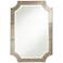 Possini Euro Surri 27 3/4" x 40" Antiqued Wall Mirror