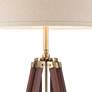 4_Possini Euro Surveyor Wood Adjustable Tripod Floor Lamp with Smart Sockets more views