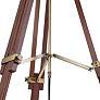 5_Possini Euro Surveyor Wood Adjustable Tripod Floor Lamp with Smart Sockets more views