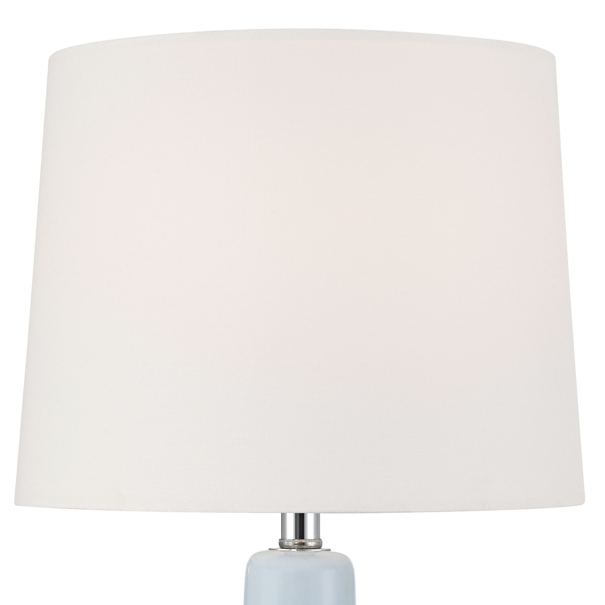 Image 3 Possini Euro Sweet Dream 15 1/2" High Powder Blue Ceramic Table Lamp more views