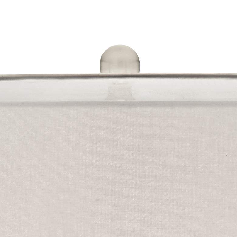 Image 3 Possini Euro Swift 30 1/2" Mercury Glass Lamp with Table Top Dimmer more views