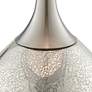 Possini Euro Swift 30 1/2" Mercury Glass Table Lamp with Dimmer