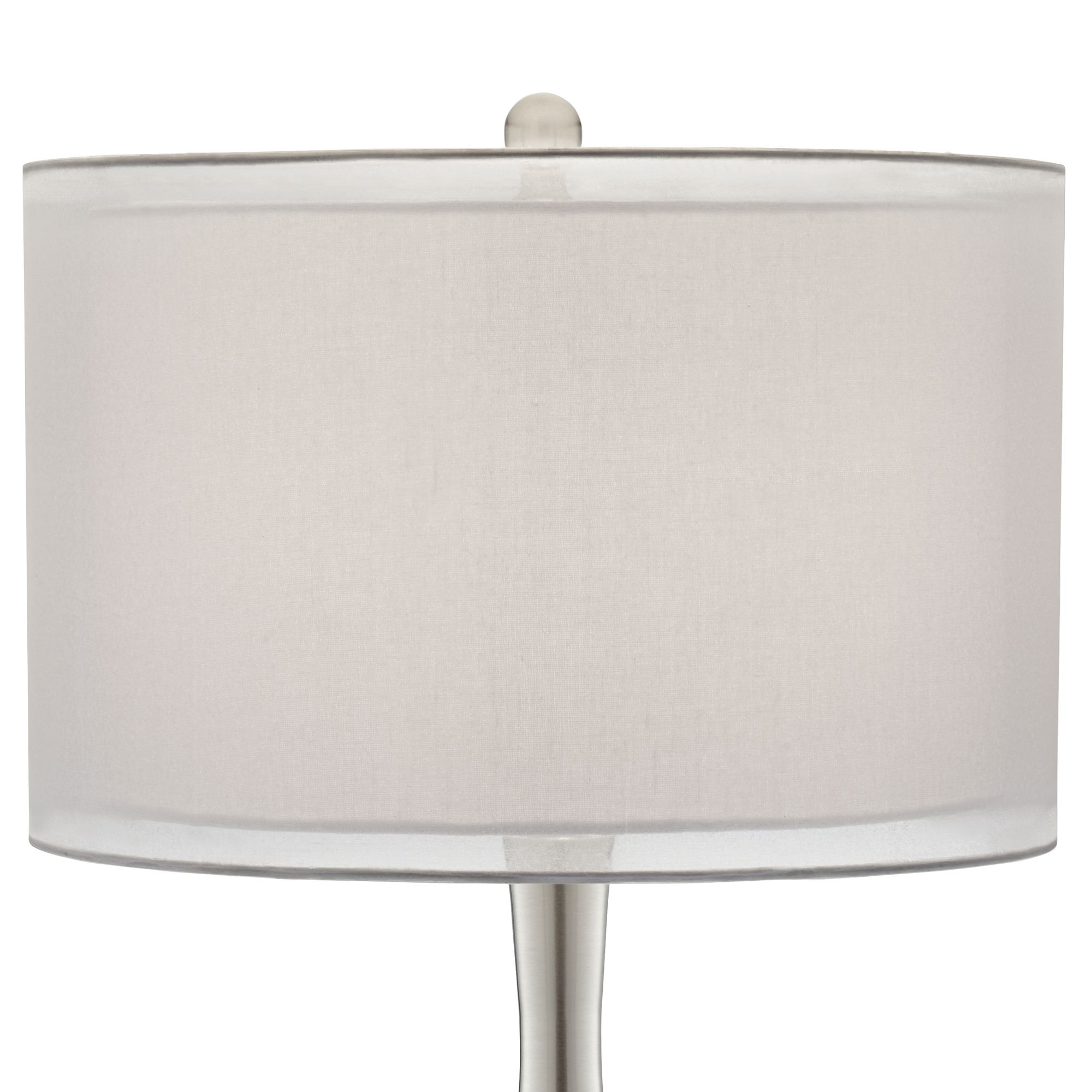 Image 3 Possini Euro Swift 30 1/2" Mercury Glass Lamp with Black Marble Riser more views